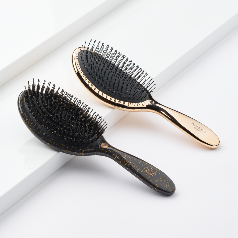 HH Simonsen Wonder & Gloss Brush – Glossy Gold – børstesæt